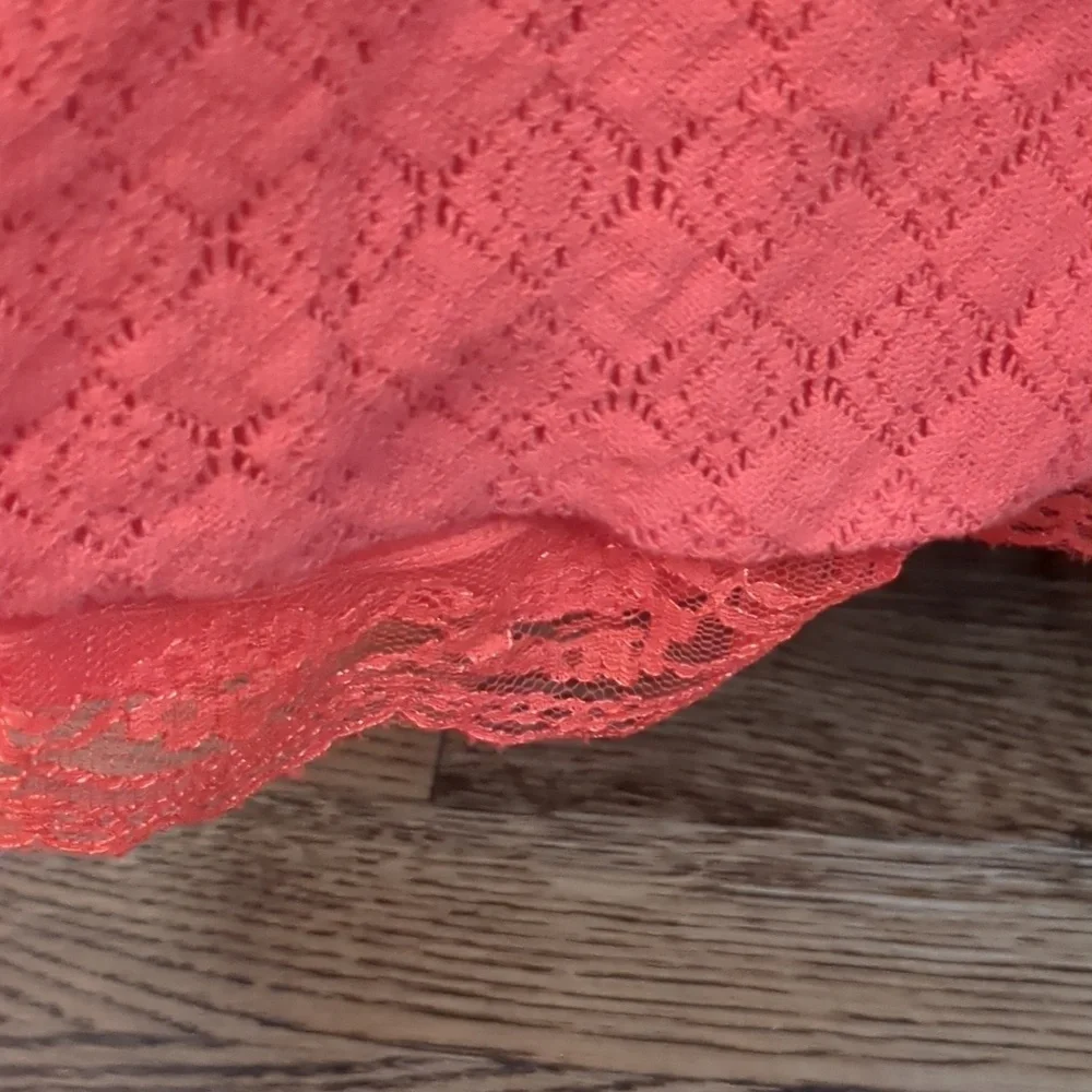 Free People Lace Tulle Mini dressSkater SkirtBack zipper with 4 exposed clasp